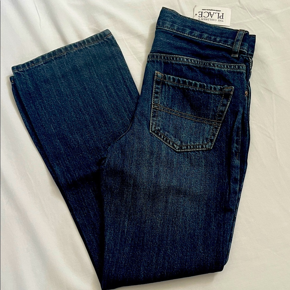Dark Jupiter Boot Cut Boys Denim